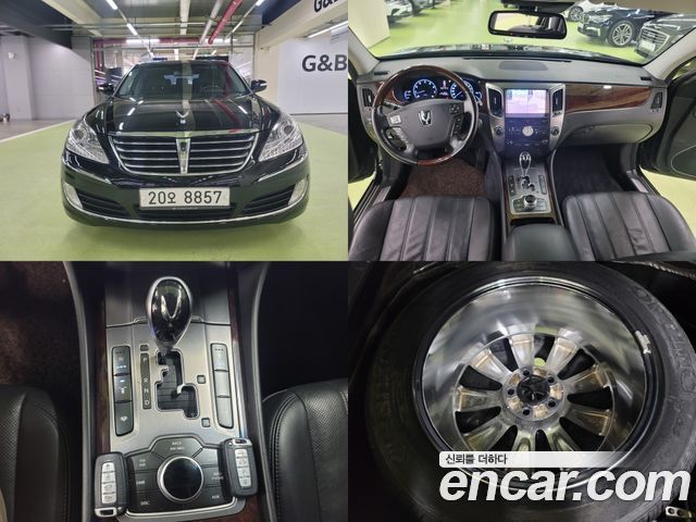 Hyundai Equus из Кореи Encar