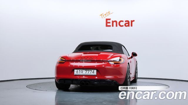 Porsche Boxster из Кореи Encar