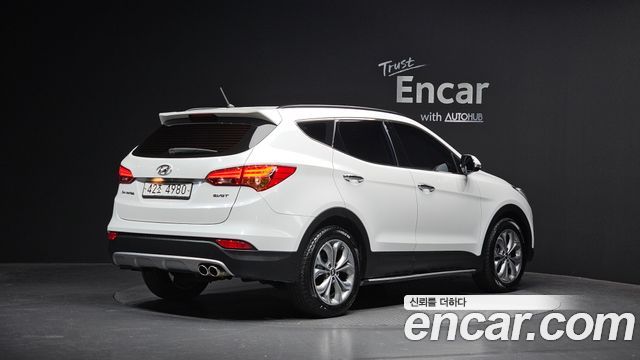 Hyundai Santafe Diesel(e-VGT) 2.0 2WD Premium — пробег 131 332 км — фото 2 из 5
