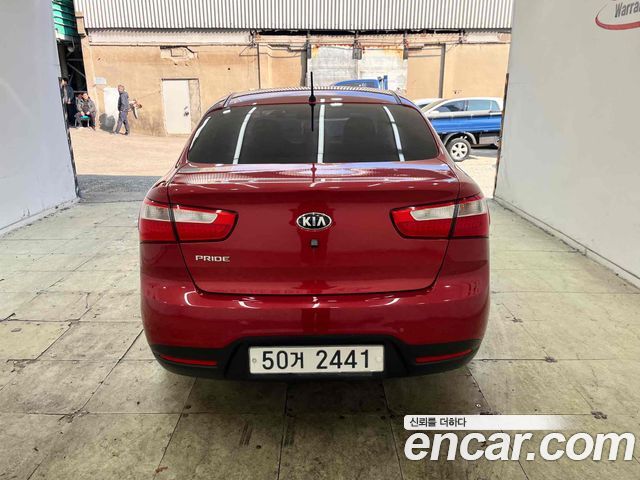 Kia pride из Кореи Encar