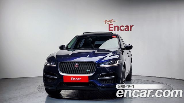 Jaguar F-PACE из Кореи Encar
