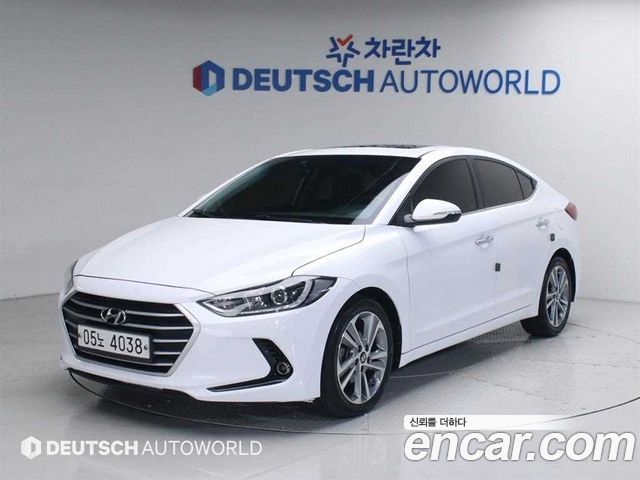 Hyundai AVANTE из Кореи Encar