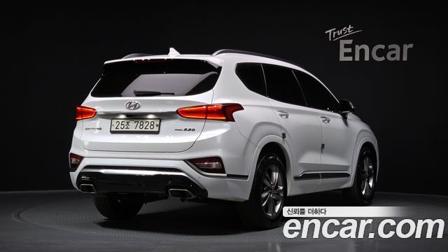 Hyundai Santafe из Кореи Encar