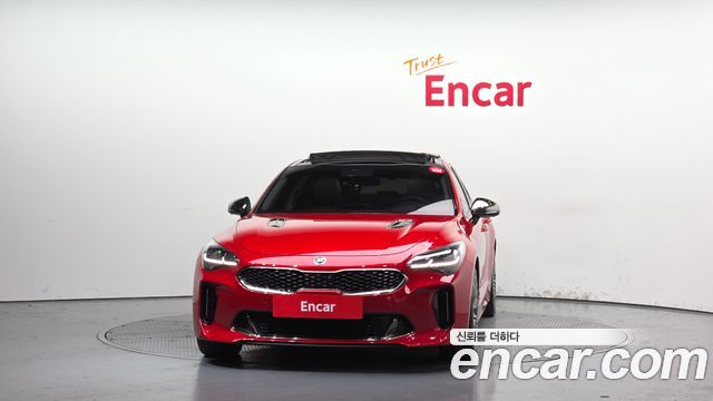 Kia Stinger из Кореи Encar