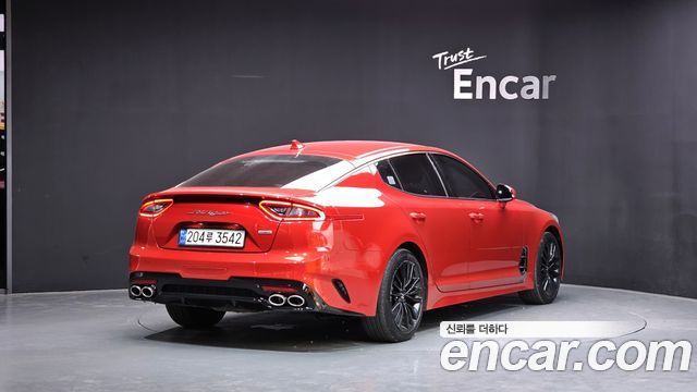 Kia Stinger из Кореи Encar