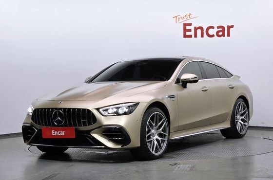Mercedes-Benz AMG GT 4Door 43 4MATIC+ Dynamic golden daylight — пробег 9 555 км — фото 1 из 5