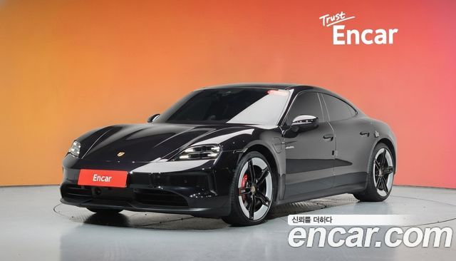 Porsche Taycan из Кореи Encar