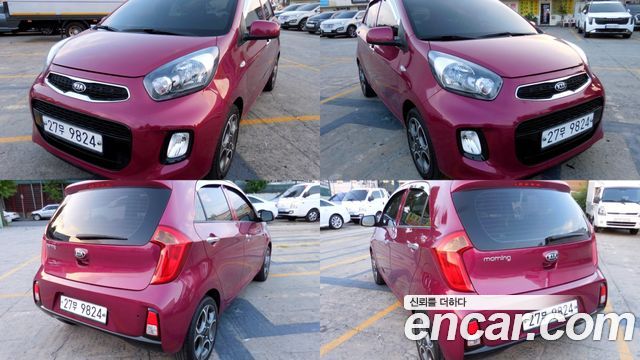 Kia morning из Кореи Encar