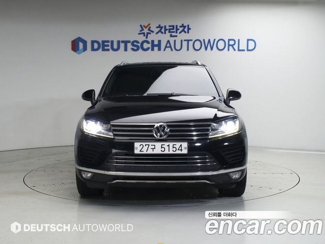 Volkswagen Touareg из Кореи Encar