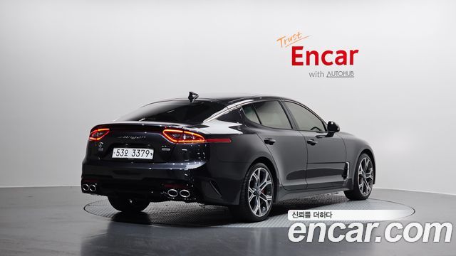 Kia Stinger из Кореи Encar