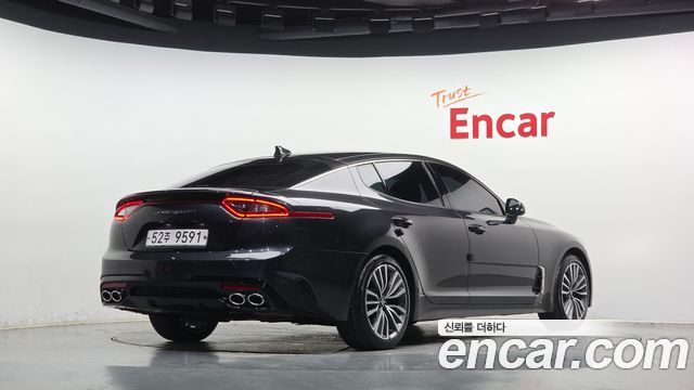 Kia Stinger из Кореи Encar