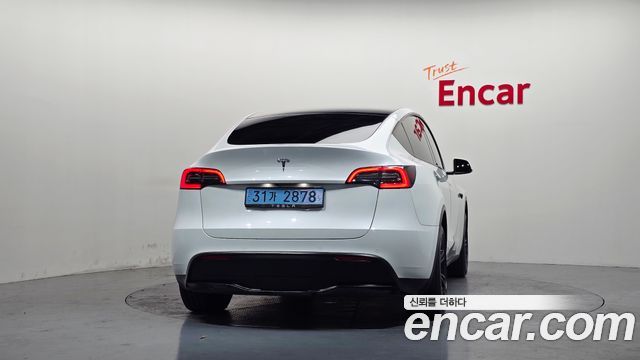Tesla Model Y из Кореи Encar