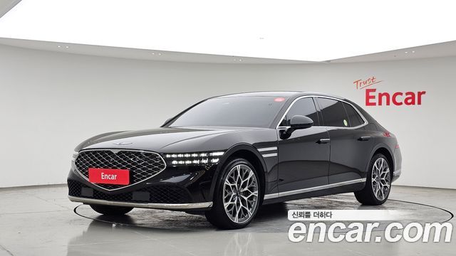 Genesis G90 Gasoline 3.5 Turbo e-S/C AWD — пробег 80 744 км — фото 1 из 5