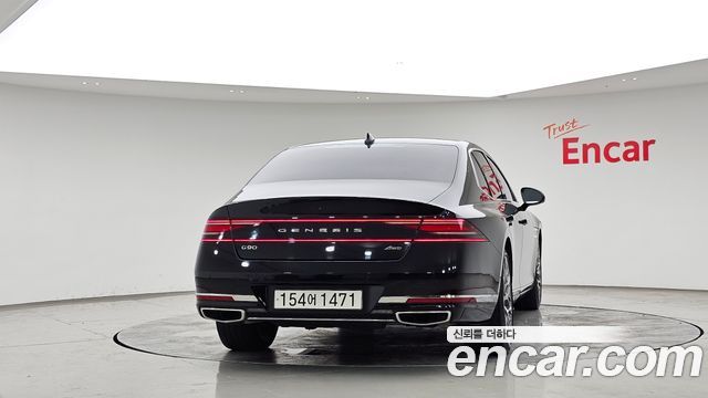 Genesis G90 Gasoline 3.5 Turbo e-S/C AWD — пробег 80 744 км — фото 4 из 5
