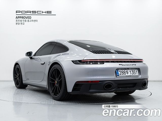 Porsche 911 Carrera 4 GTS — пробег 14 910 км — фото 2 из 5