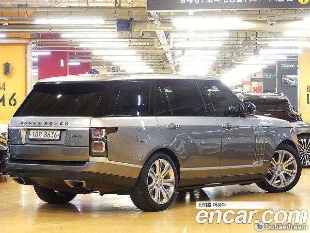 Land Rover Range Rover из Кореи Encar