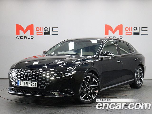 Hyundai Grandeur из Кореи Encar