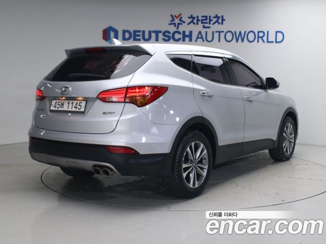 Hyundai Santafe Diesel(e-VGT) 2.0 2WD Morden — пробег 218 877 км — фото 2 из 5