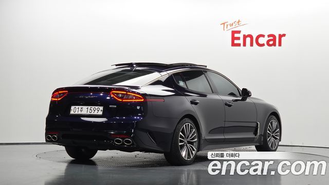Kia Stinger из Кореи Encar