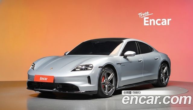 Porsche Taycan из Кореи Encar