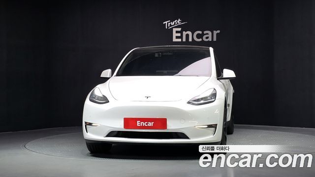 Tesla Model Y из Кореи Encar
