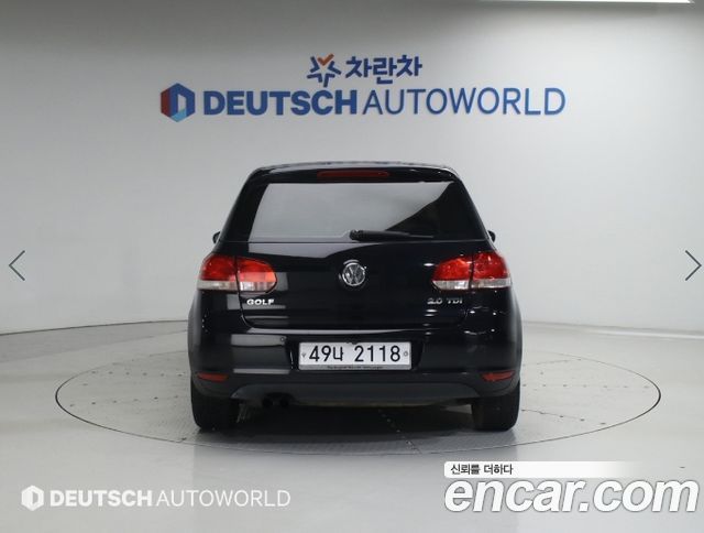 Volkswagen Golf из Кореи Encar