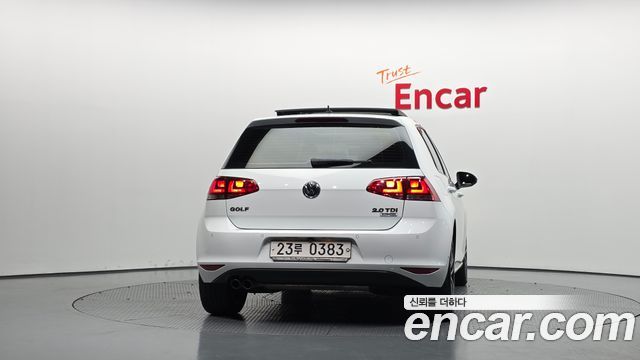 Volkswagen Golf из Кореи Encar