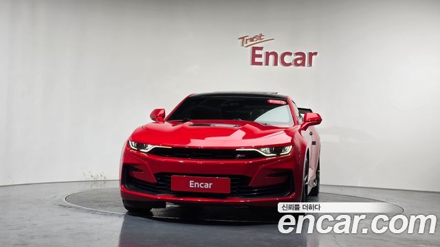 Chevrolet (Daewoo) Camaro SS 6.2 V8 Volcano Red — пробег 62 278 км — фото 3 из 5