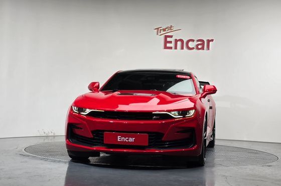 Chevrolet (Daewoo) Camaro SS 6.2 V8 Volcano Red — пробег 62 278 км — фото 3 из 5