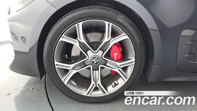 Kia Stinger из Кореи Encar