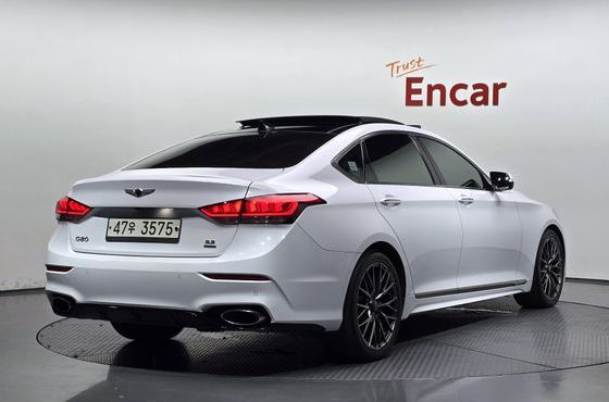 Genesis G80 3.3 GDI AWD Premium Luxury — пробег 136 811 км — фото 2 из 5