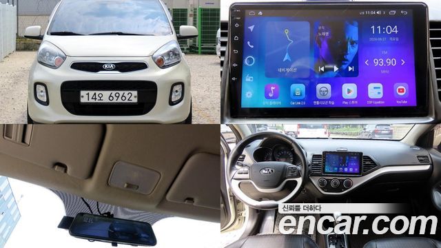 Kia morning из Кореи Encar