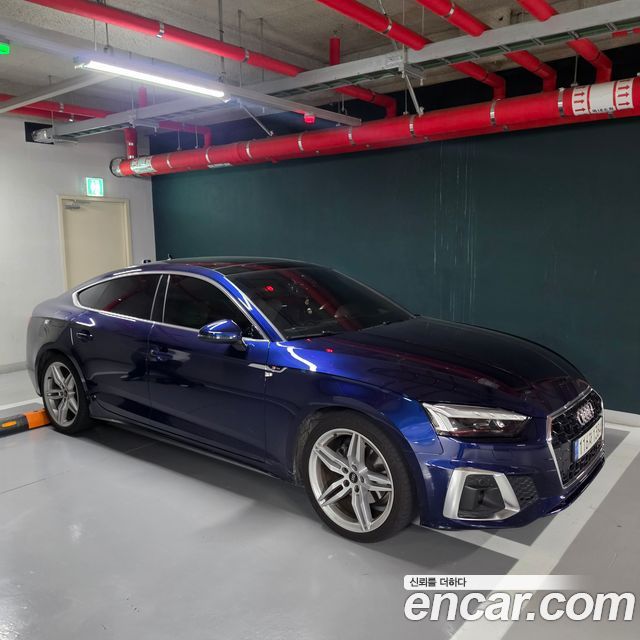 Audi A5 40 TFSI Quattro Premium Sportback — пробег 72 100 км — фото 2 из 5