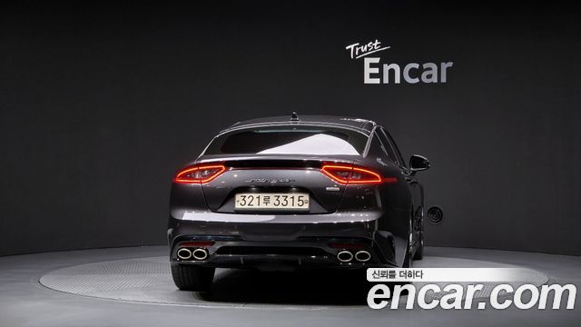 Kia Stinger из Кореи Encar