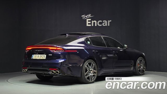 Kia Stinger из Кореи Encar