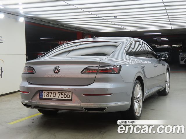Volkswagen Arteon из Кореи Encar