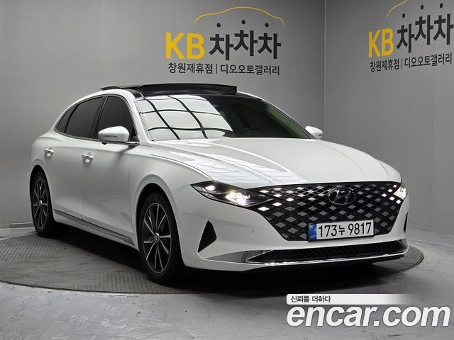 Hyundai Grandeur из Кореи Encar