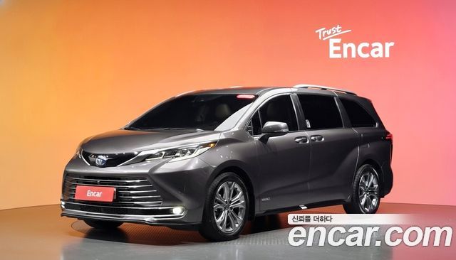 Toyota Sienna из Кореи Encar