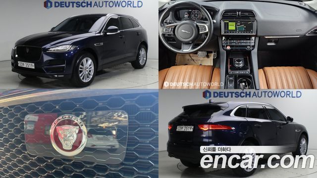 Jaguar F-PACE из Кореи Encar