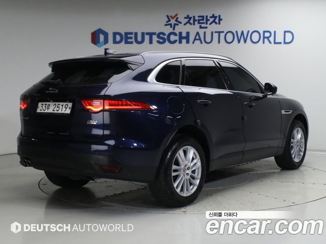 Jaguar F-PACE из Кореи Encar