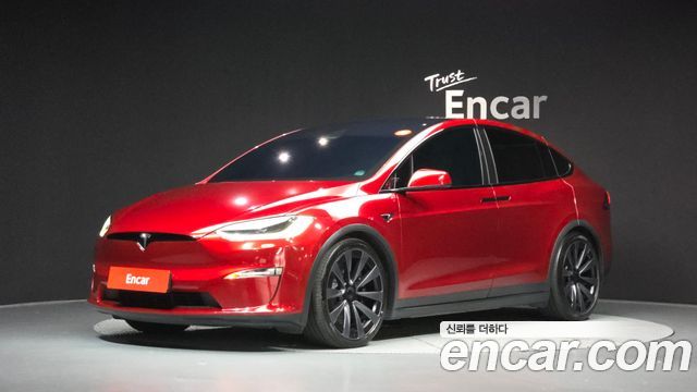 Tesla Model X из Кореи Encar