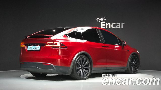 Tesla Model X из Кореи Encar