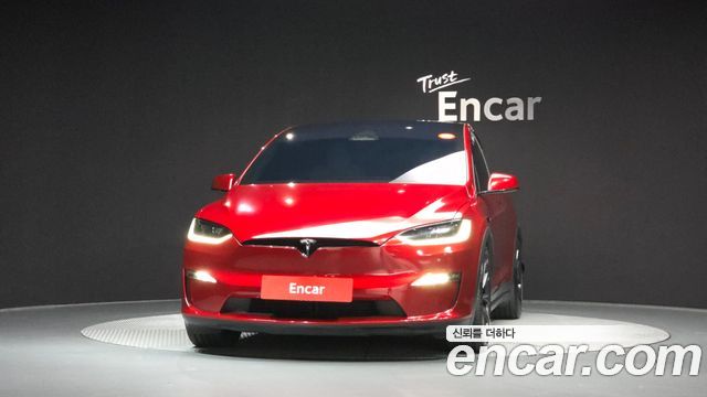 Tesla Model X из Кореи Encar