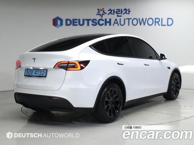 Tesla Model Y из Кореи Encar