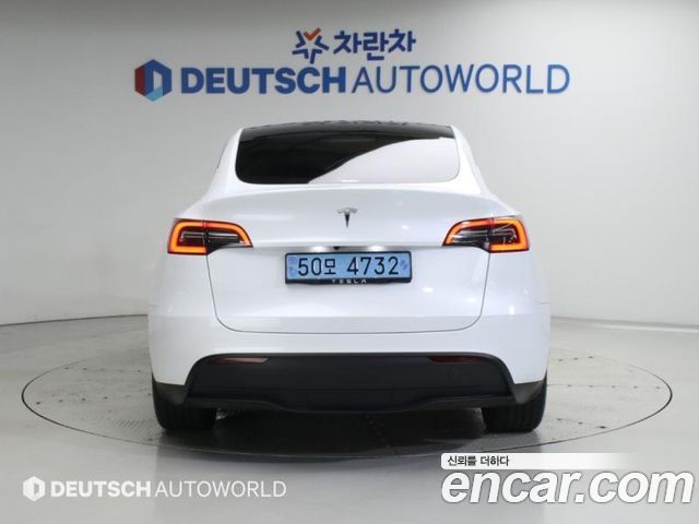 Tesla Model Y из Кореи Encar