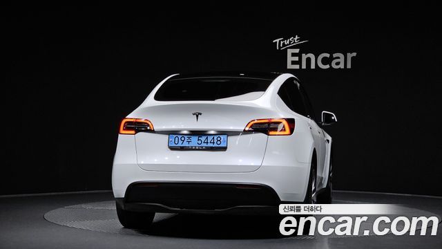 Tesla Model Y из Кореи Encar