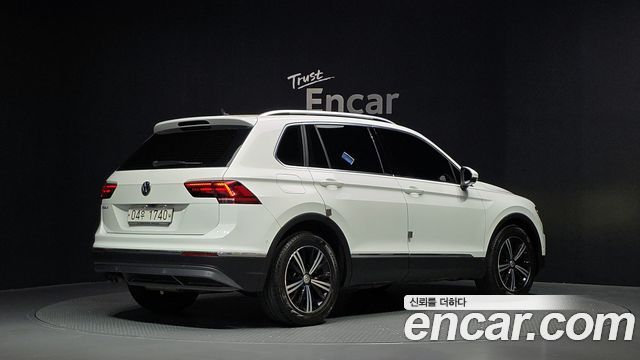 Volkswagen Tiguan из Кореи Encar