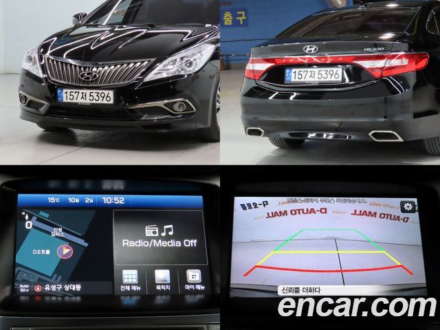 Hyundai Grandeur из Кореи Encar