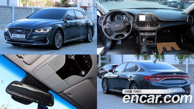 Hyundai Grandeur из Кореи Encar