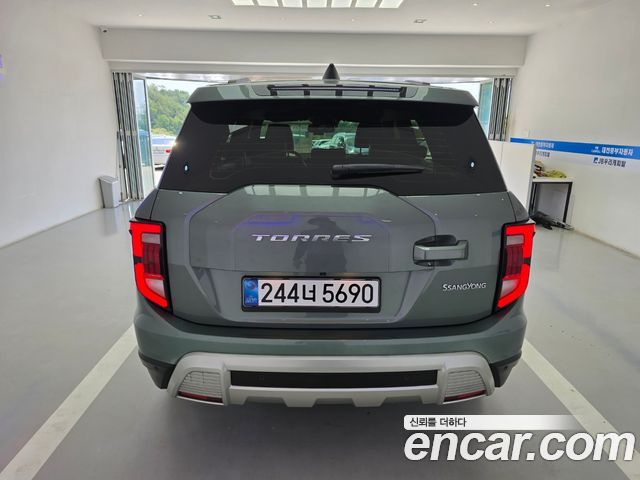 Ssangyong Torres из Кореи Encar